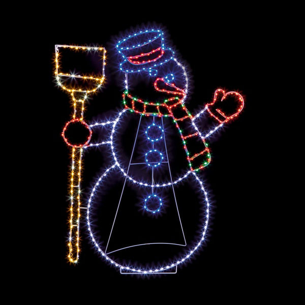Premier Twinkling FLEXIBRIGHT Snowman Motif image 0