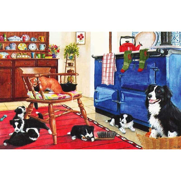 House Of Puzzles Five-a-Side Big 250 Piece Jigsaw Puzzle image 0