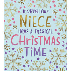 Pigment Marvellous Niece Christmas Card image 0