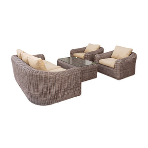 Orchard Life Morello Garden Lounge Set with Rectangular Coffee Table image 5