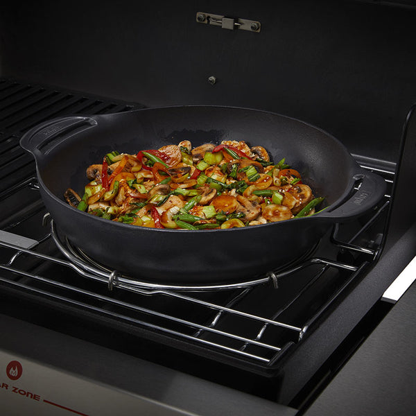 Weber Crafted Wok Set with Steaming Rack image 1