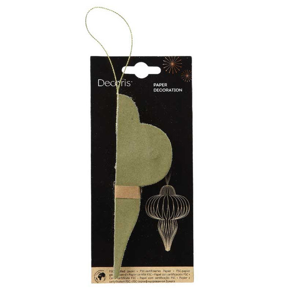 Decoris Hanging Paper Ornament image 8