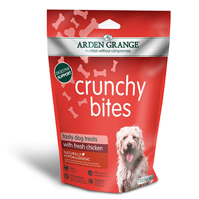 Arden Grange Crunchy Bites with Chicken 225g image 0