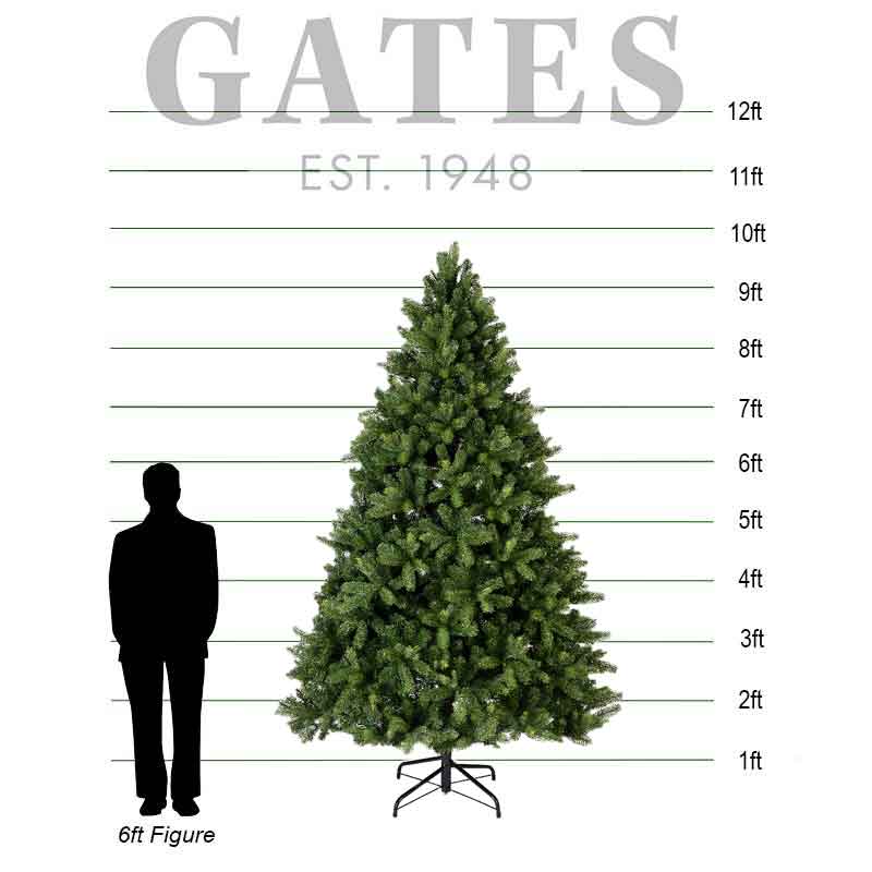 Everlands Freiburg Pine / Beaumont Pine Artificial Christmas Tree - 10ft image 0