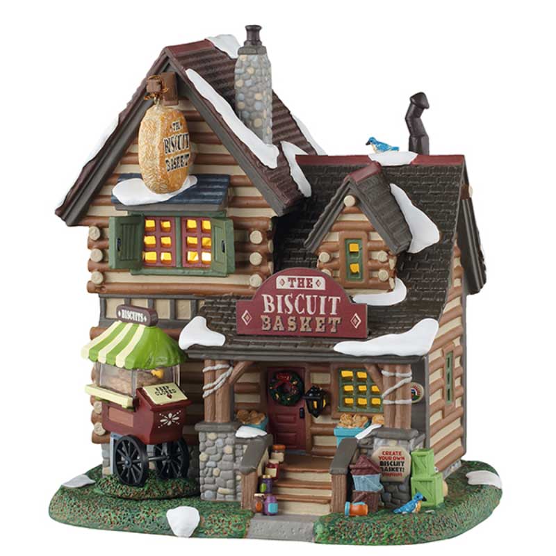 Lemax The Biscuit Basket image 0