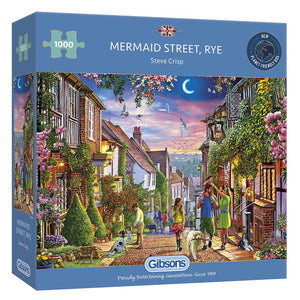 Gibsons Mermaid Street, Rye 1000 Piece Jigsaw Puzzle image 2