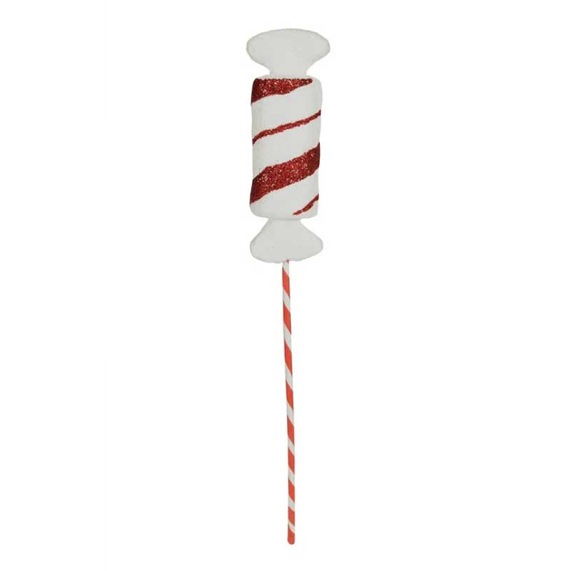 Red & White Candyland Sweet Pick image 0
