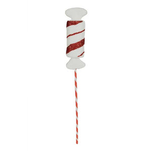 Red & White Candyland Sweet Pick image 0