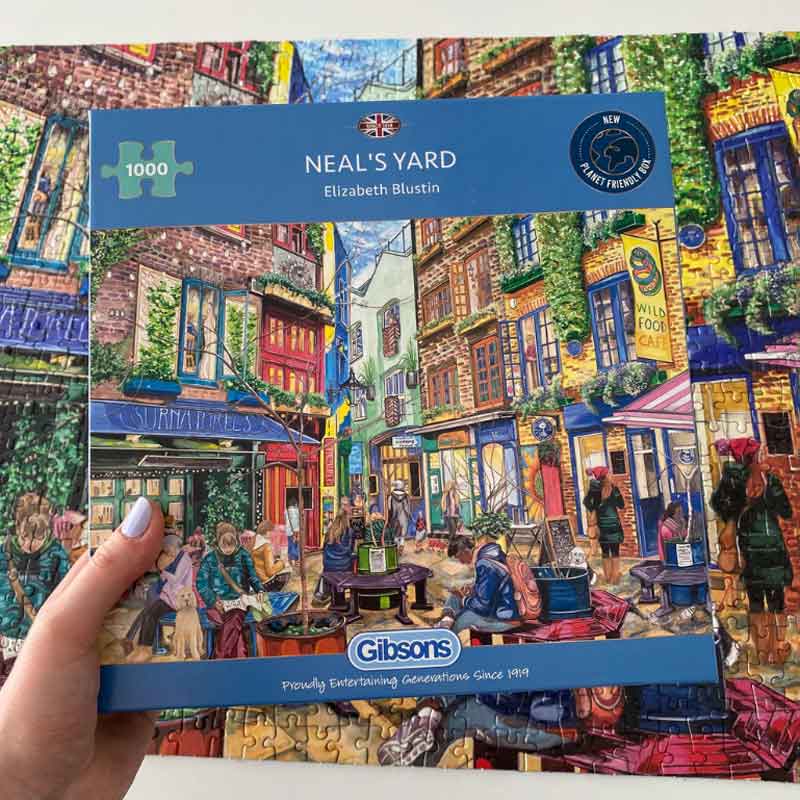 Gibsons Neal's Yard 1000 Piece Jigsaw Puzzle image 0