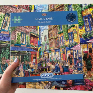 Gibsons Neal's Yard 1000 Piece Jigsaw Puzzle image 1
