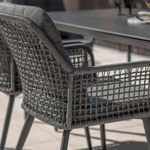 Bramblecrest Oregon 6 Seat Rectangular Garden Dining Set image 1