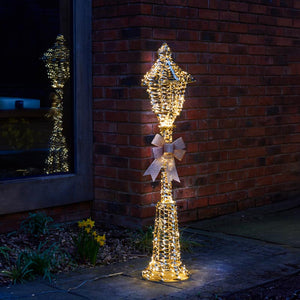 Three Kings GoldTwist Lamp Post image 1
