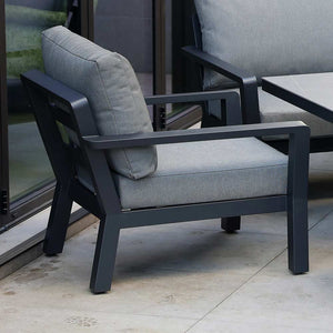 Supremo Como 6-Seat Garden Lounge Set with Height Adjustable Table image 1
