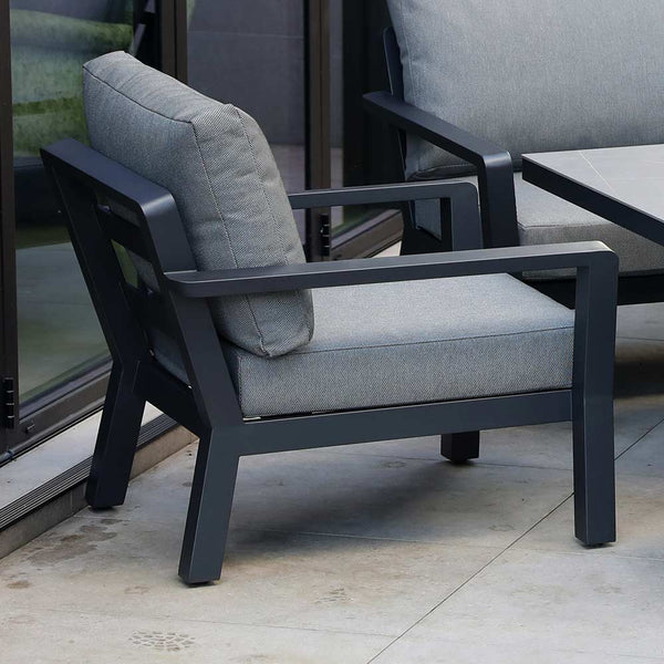 Supremo Como 6-Seat Garden Lounge Set with Height Adjustable Table image 1