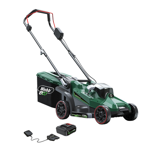 Webb Eco 33cm / 13" 20V Cordless Rotary Lawnmower image 0