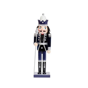 Three Kings Navy &amp; Silver Nutcracker (Assorted Designs) image 2