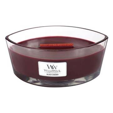 WoodWick Ellipse Jar Black Cherry image 0
