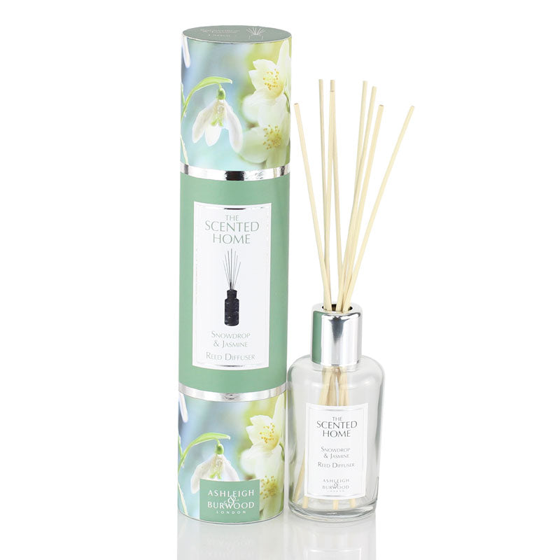 The Scented Home Snowdrop & Jasmine Reed Diffuser image 0