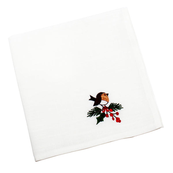Peggy Wilkins Robins Tree Napkins (Pack of 4) image 0