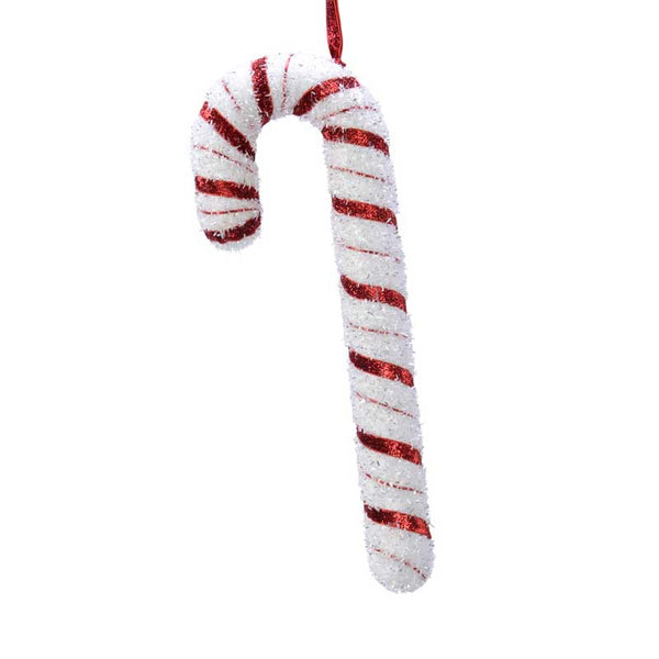 Decoris Red & White Foam Candy Cane - 34cm image