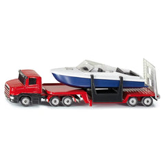 siku 1613 Low Loader with Boat image 0