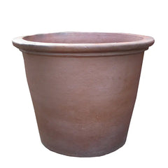 Rustic Hat Terracotta Pot Large (D64cm x H50cm) image 0