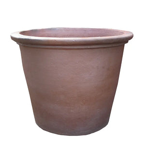 Rustic Hat Terracotta Pot Large (D64cm x H50cm) image 0