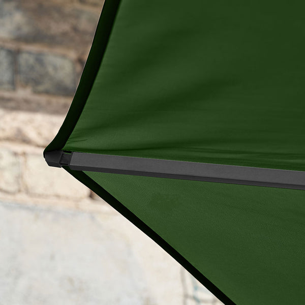 Platinum Riva 3m Round Crank & Tilt Parasol – Olive image 4