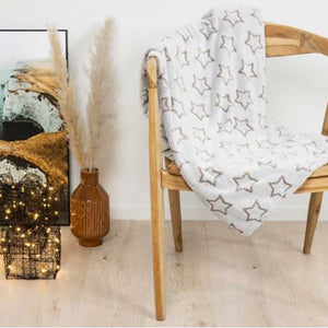 Decoris Embossed Star Throw image 2