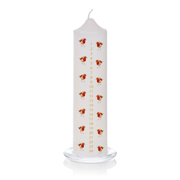 Premier Robin Advent Candle (Assorted Designs) image 2