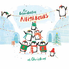 Woodmansterne Wonderful Neighbours Christmas Card image 0