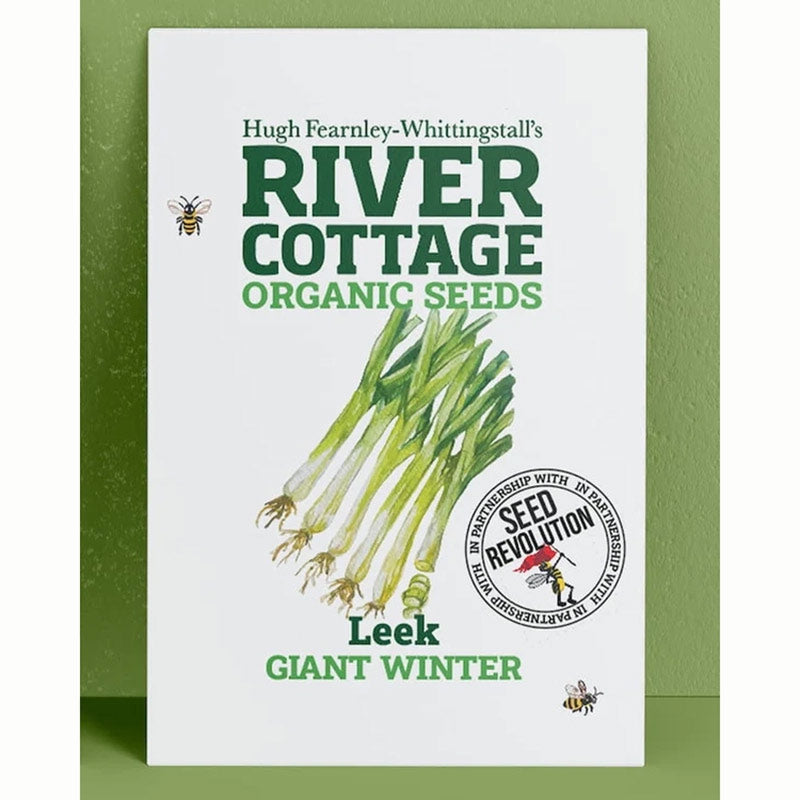 River Cottage Organic Seeds – Leek ‘Giant Winter’ (1 Packet) image 0