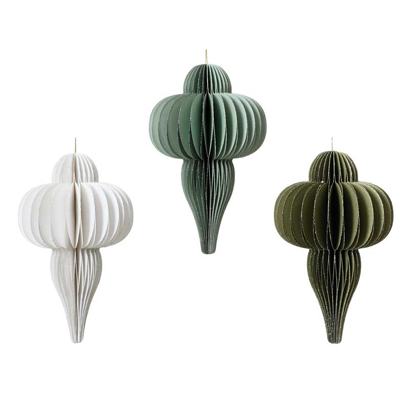Decoris Hanging Paper Ornament image 0