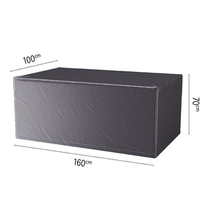 Platinum Aerocover for Outdoor Dining Table - 160 x 100 x 70cm image 7