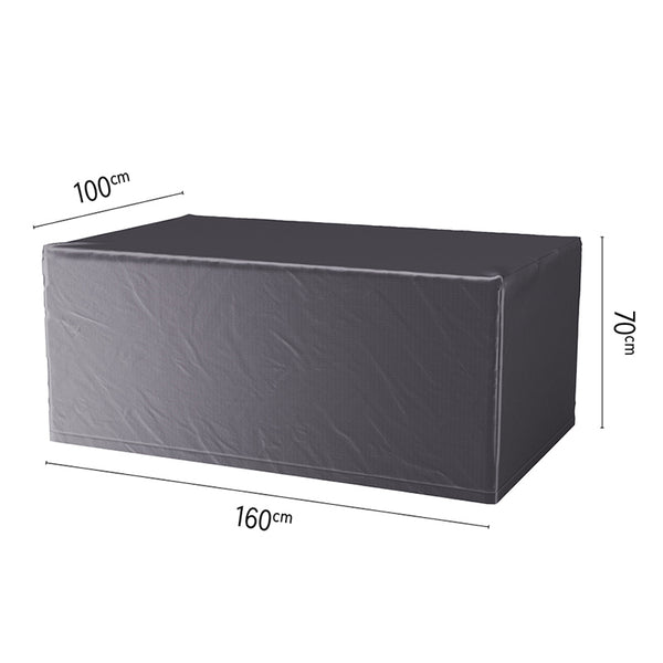 Platinum Aerocover for Outdoor Dining Table - 160 x 100 x 70cm image 7