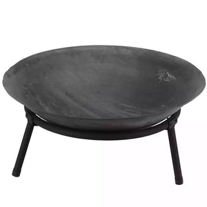 Koopman 50cm Cast Iron Fire Bowl Pit with Stand image 0