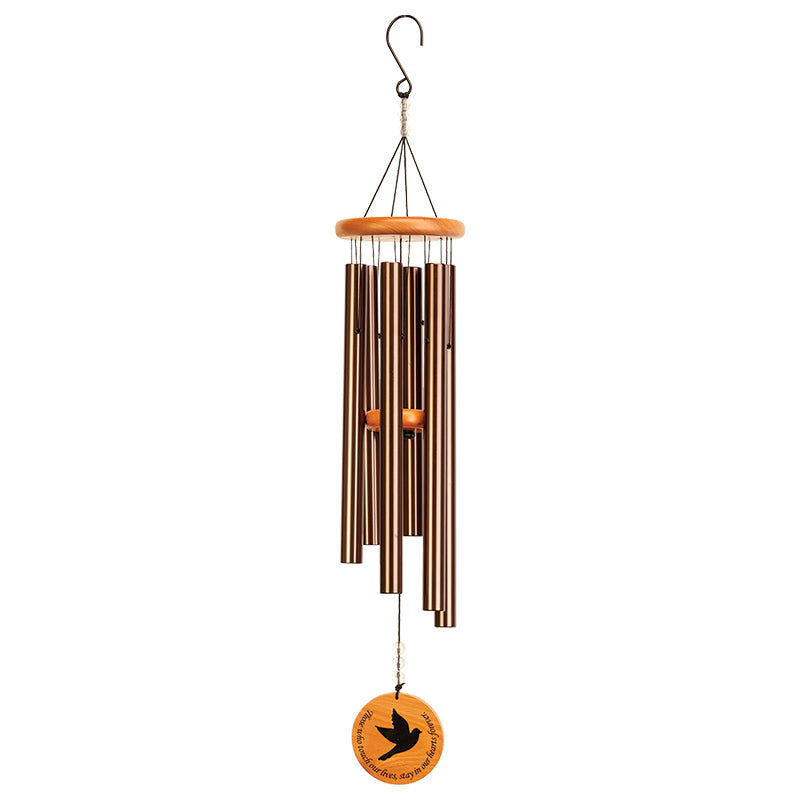 Symphony Memorial Wind Chime with Bronze Finish, Size 81cm image 0
