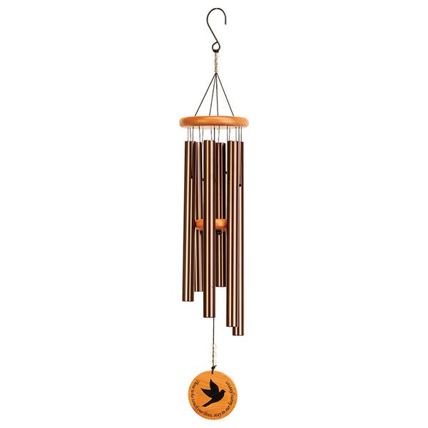 Symphony Memorial Wind Chime with Bronze Finish, Size 81cm image 1