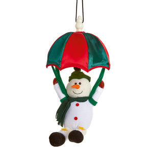 Premier Battery-Operated Musical Snowman Parachuter image 0