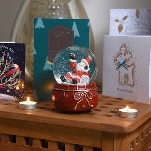 Three Kings Musical Red Velvet SnowSpheres (Assorted Designs) image 2