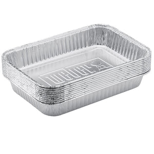 Weber Barbecue Drip Pan Trays, Small (Pack of 10) image 2