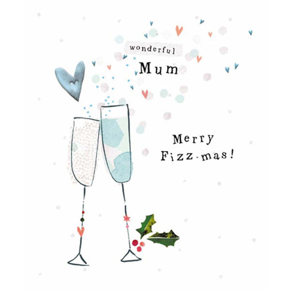 Woodmansterne Merry Fizzmas Christmas Card image 0