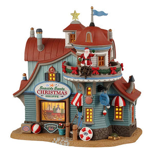 Lemax Seaside Santa Christmas Shoppe image 0