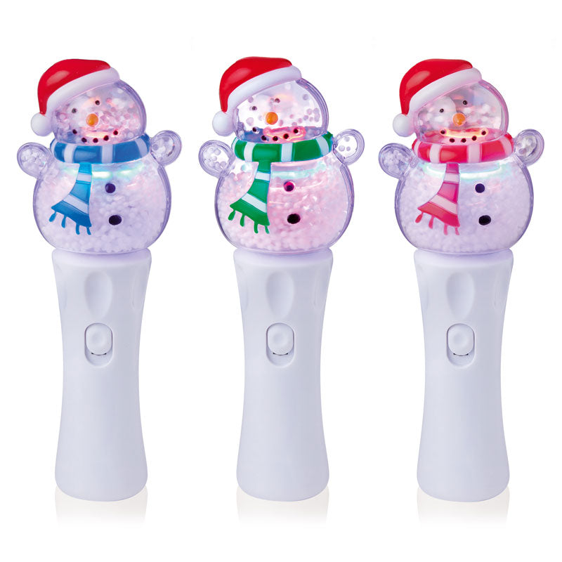 Premier Battery-Operated Lit Snowman Spinner (Assorted Designs) image 0