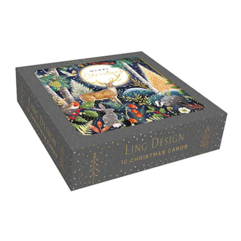 Ling Design Large Premium Cards - Winter Wonderland (Pack of 10) image 0