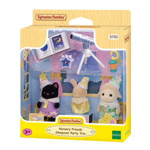 Sylvanian Families 'Nursery Friends - Sleepover Party Trio' image 3