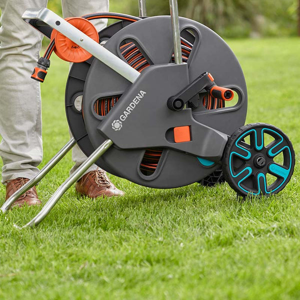 GARDENA CleverRoll Hose Trolley L Easy Set with 50m Classic Hose image 4