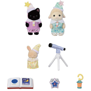 Sylvanian Families 'Nursery Friends - Sleepover Party Trio' image 2
