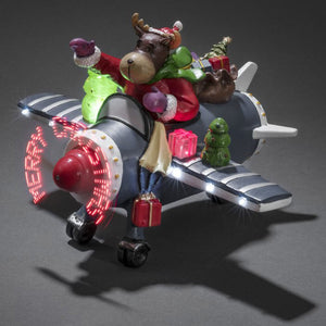 Konstsmide Fibre Optic Plane - Reindeer image 2