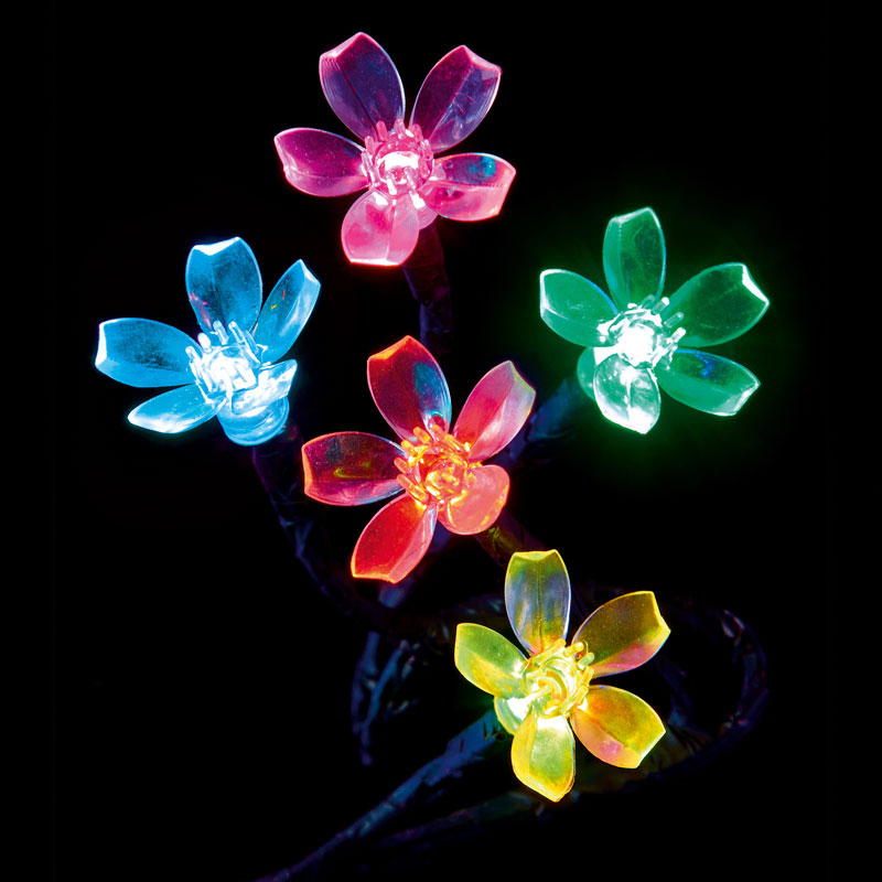 Premier LED Cherry Blossom Artificial Tree image 0
